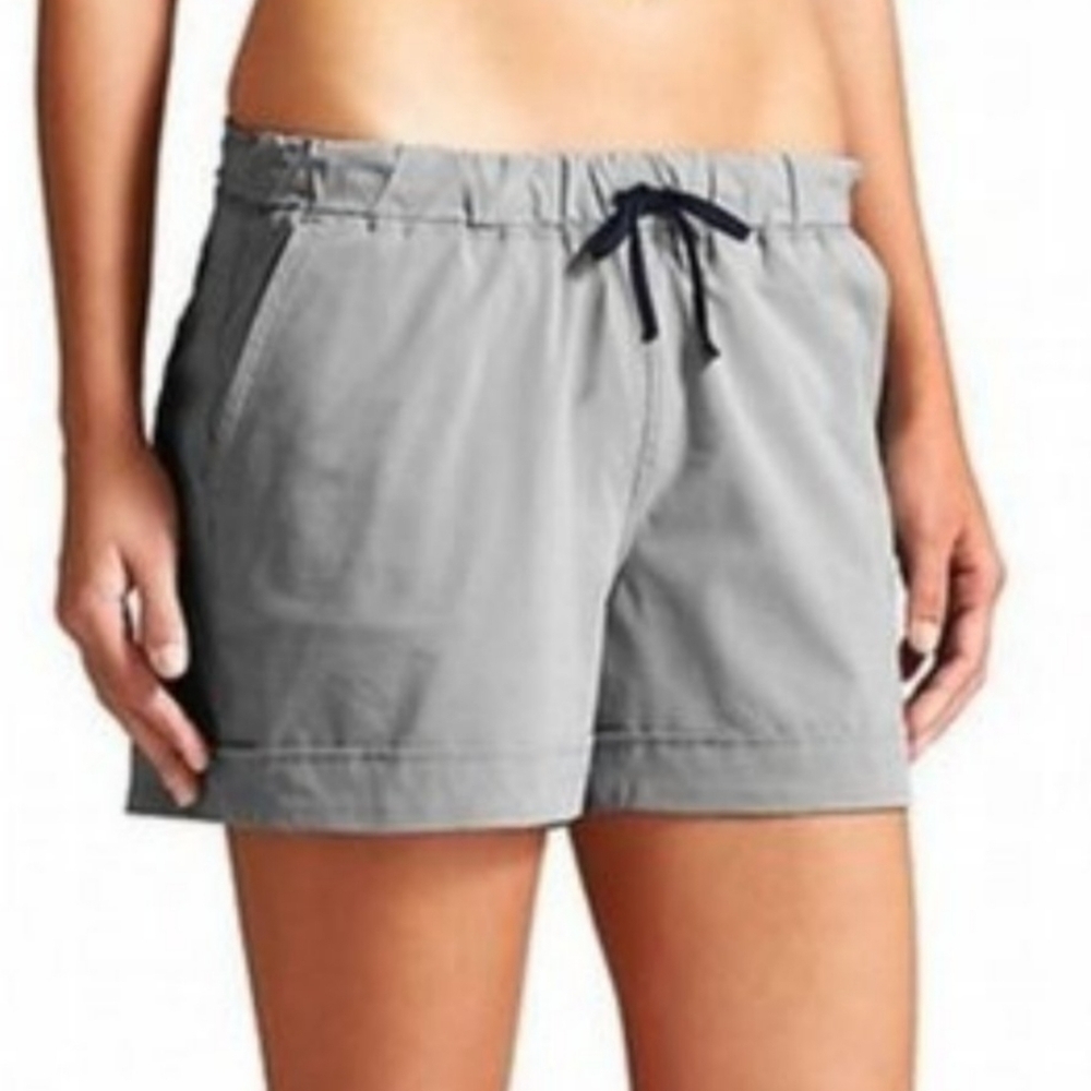 Athleta Stripe Beach Side Shorties Shorts Size Medium